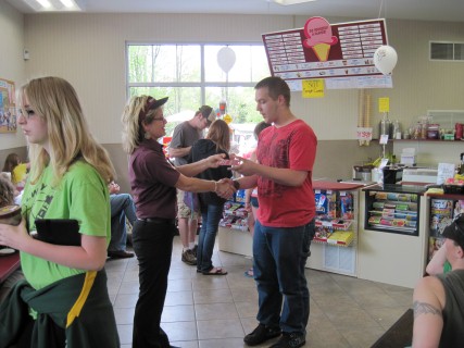 Ice Cream Eating Contest Champion