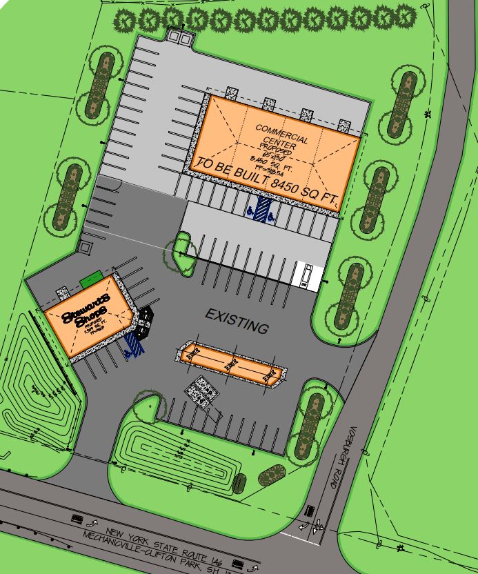 Vosburgh Site plan
