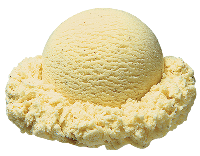 eggnog ice cream scoop