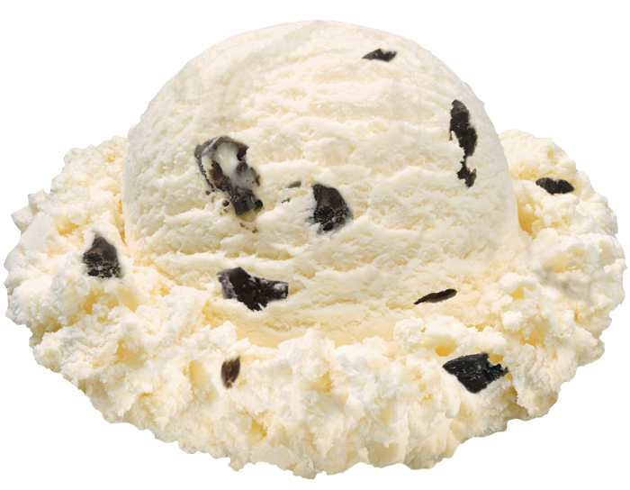 Mounds of Coconut ice cream
