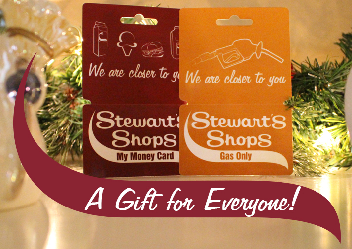 Last Minute Stocking Stuffers: Get to Stewart's for Gift Cards