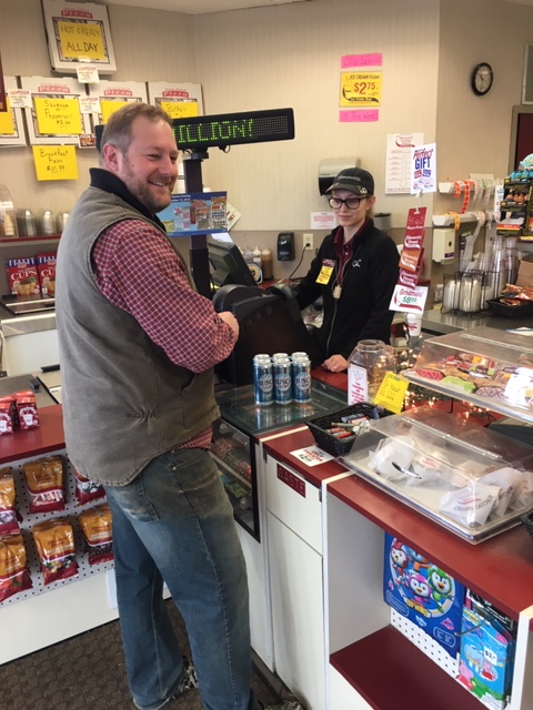 1st beer purchase in Argyle