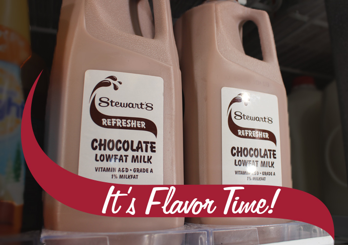 Stewart's Chocolate Milk for Sports Recovery! Stewart's Shops