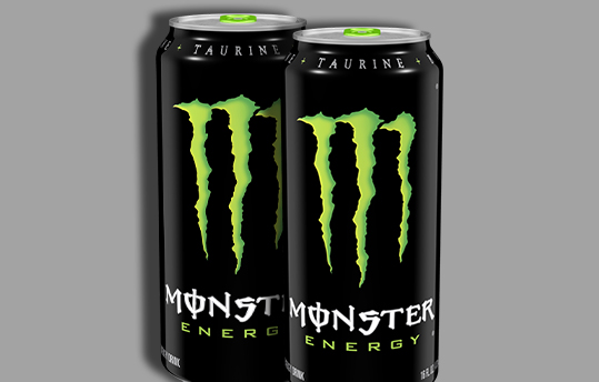 two monster cans