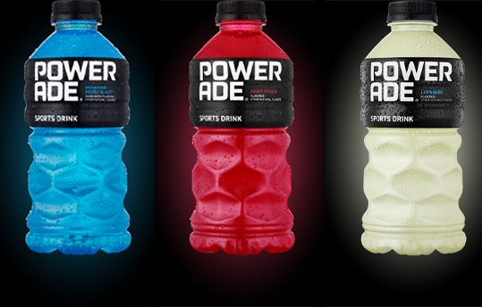 three powerades