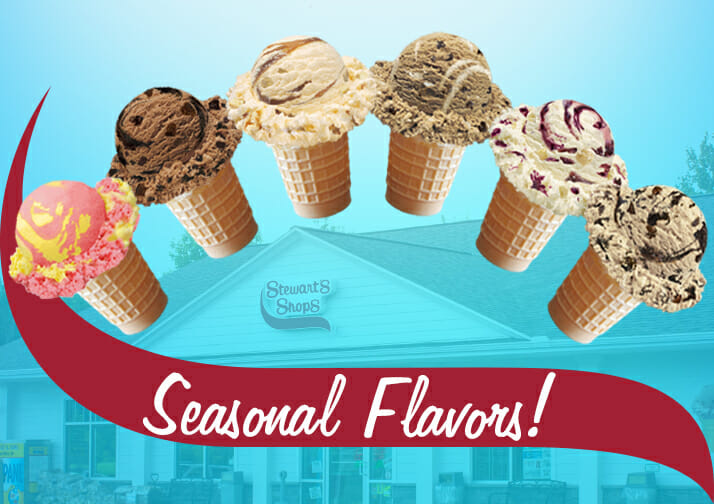 Five New Seasonal Ice Cream Flavors Plus a Returning Fan Favorite!
