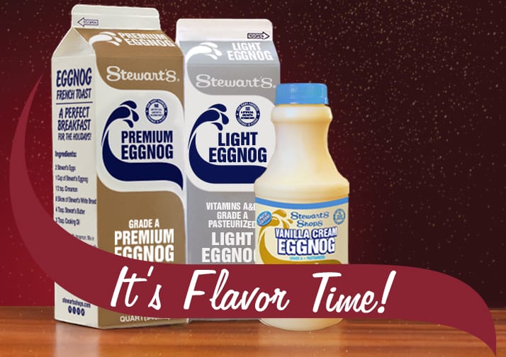 The Best Eggnog in North America is Back at Stewart's Shops